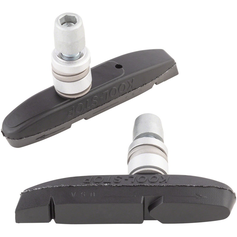 Kool Stop Supra 2 Pads Threaded - Black Pr