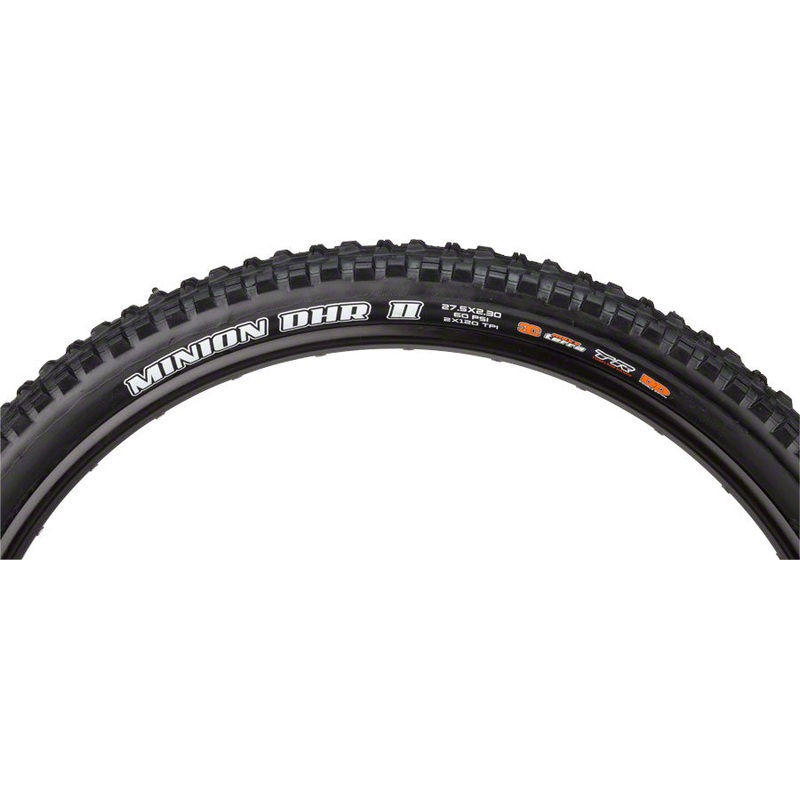 Maxxis Minion DHR II Tire - 27.5 x 2.3 Tubeless Folding BLK 3C MaxxTerra DD