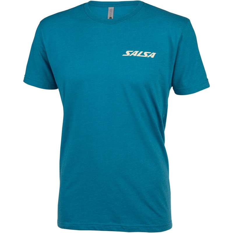 Salsa Mens Campout T-Shirt - Small Teal