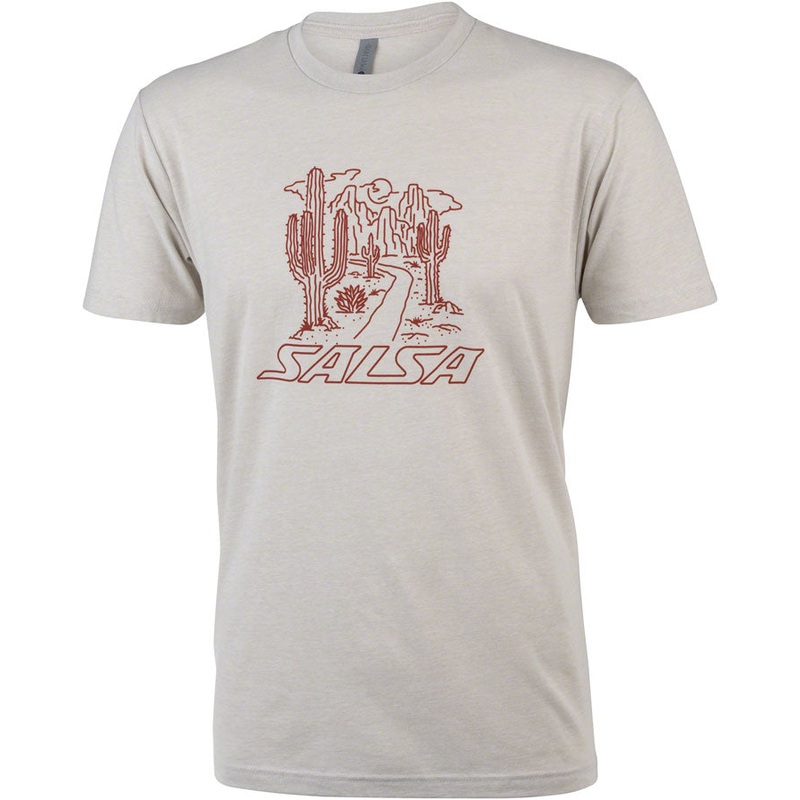 Salsa Mens Sky Island T-Shirt - Small Natural