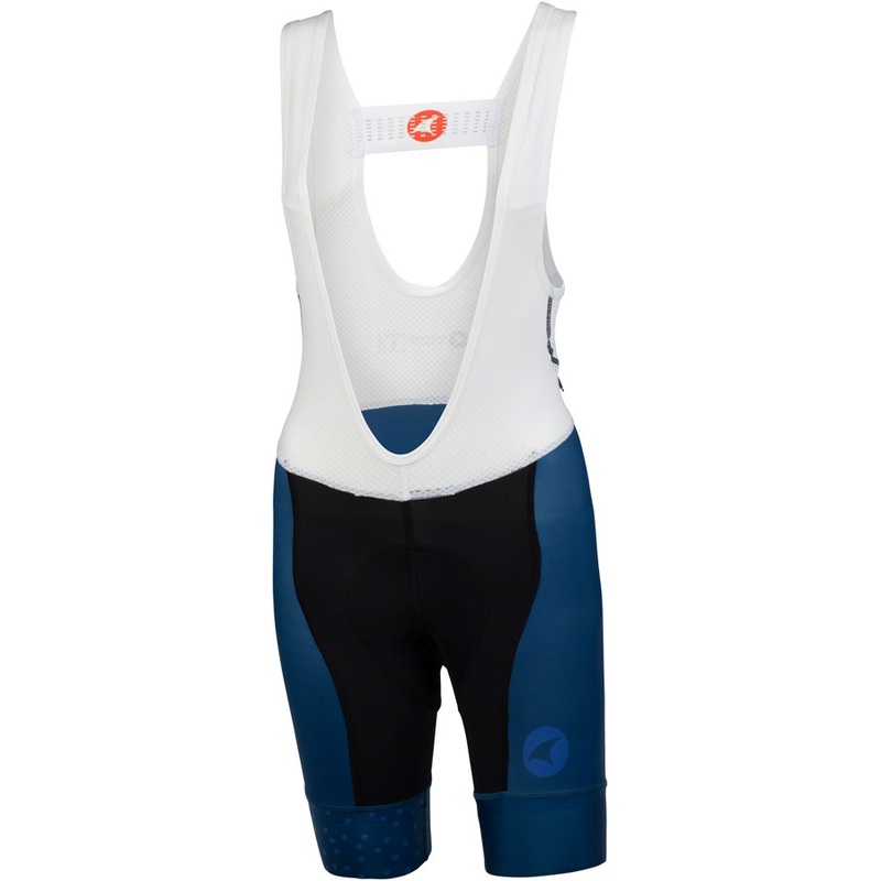 Salsa Team Polytone Womens Bib Short - Dark Blue 2X-Large