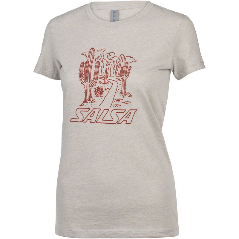 Salsa Womens Sky Island T-Shirt - Medium Natural
