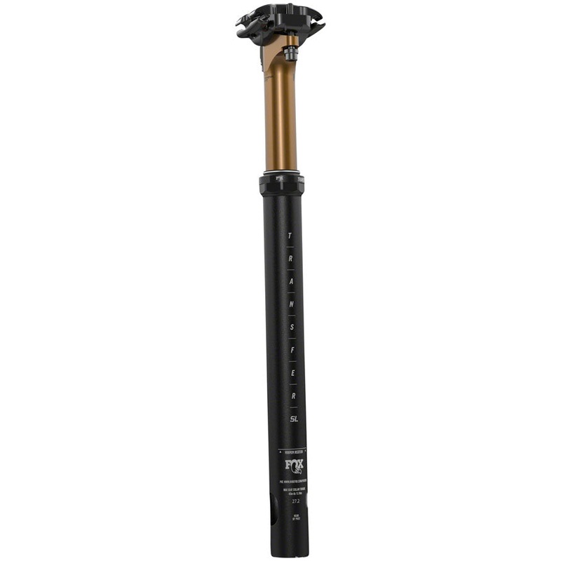 FOX Transfer SL Factory Dropper Seatpost - 30.9mm 100mm Internal Routing Kashima Coat Upper