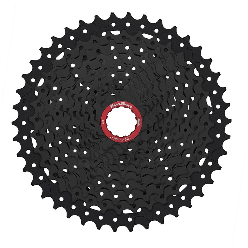 Sunrace CSMSX9X ETY Cassette Blast Chrome Plated Speed: 11 10-42T