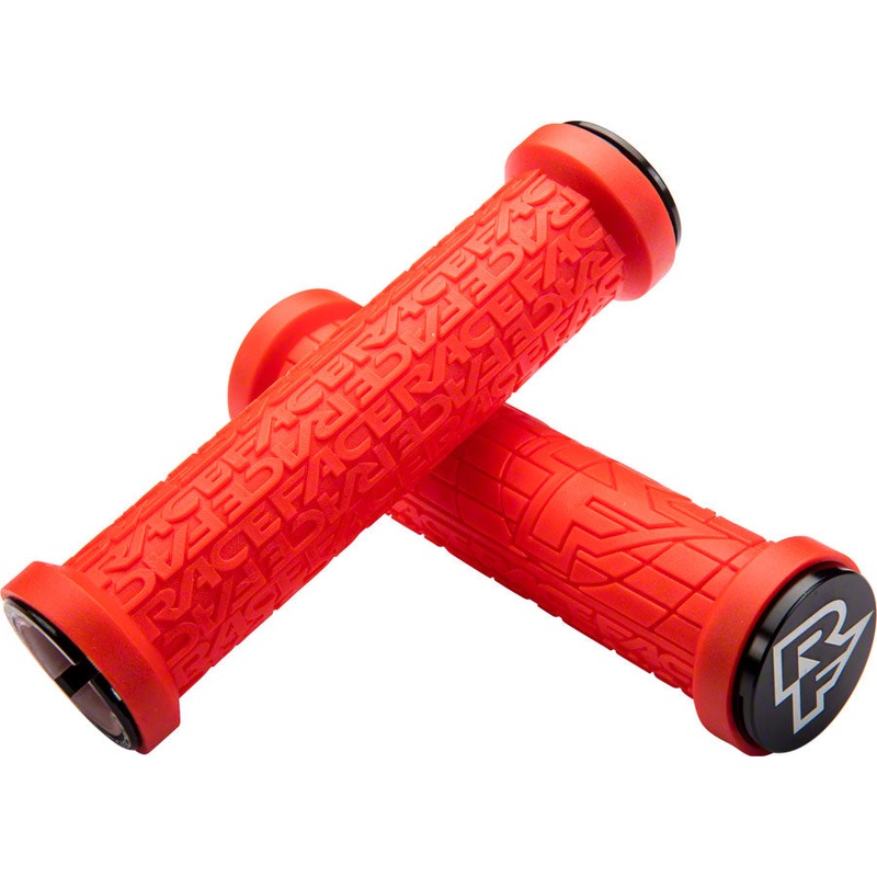 RaceFace Grippler Grips - Red Lock-On 30mm