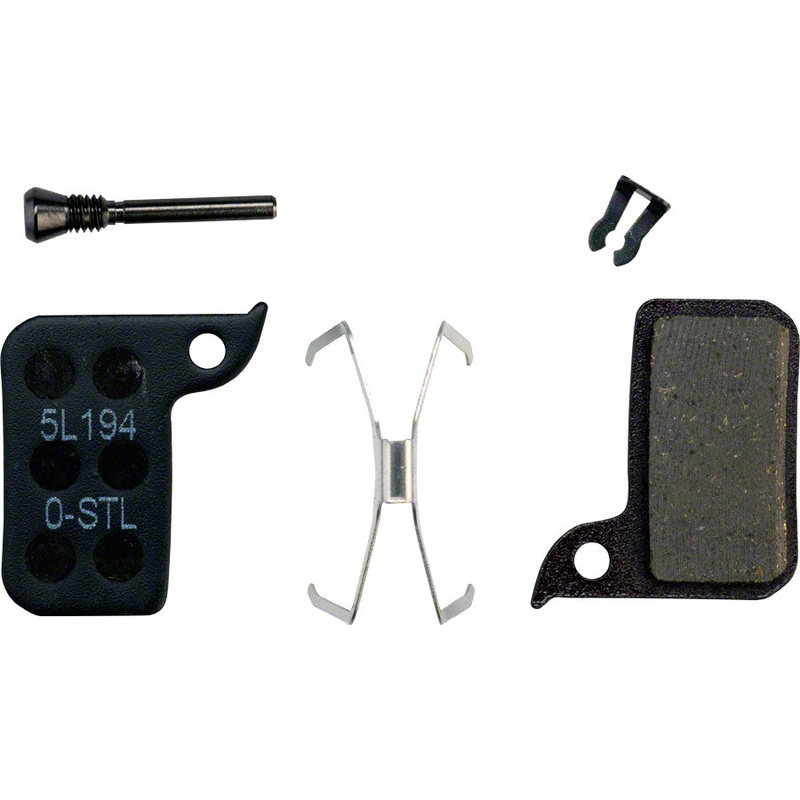 SRAM Disc Brake Pads - Organic Compound Steel Backed Quiet Monoblock SRAM Hydraulic Road Level A1 2017-2019