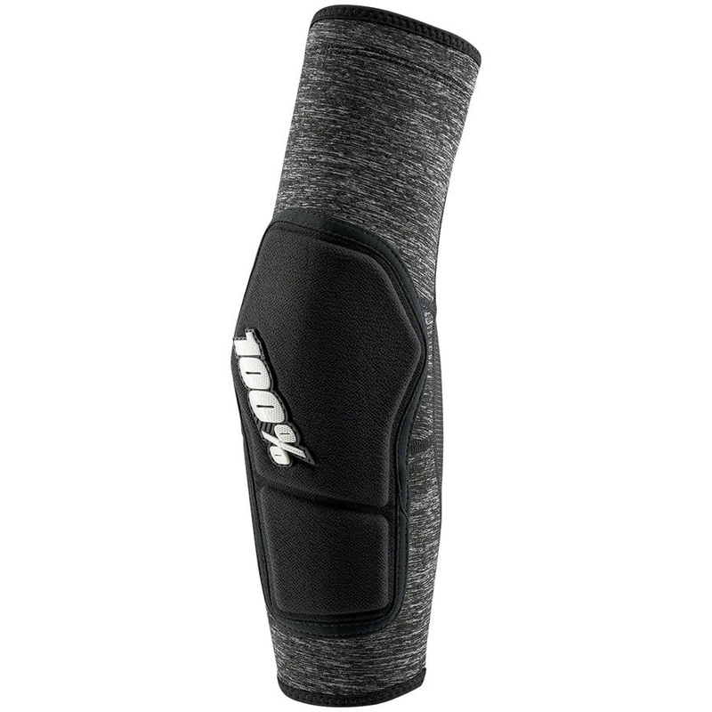 100% Ridecamp Elbow Guards - Gray Heather Medium