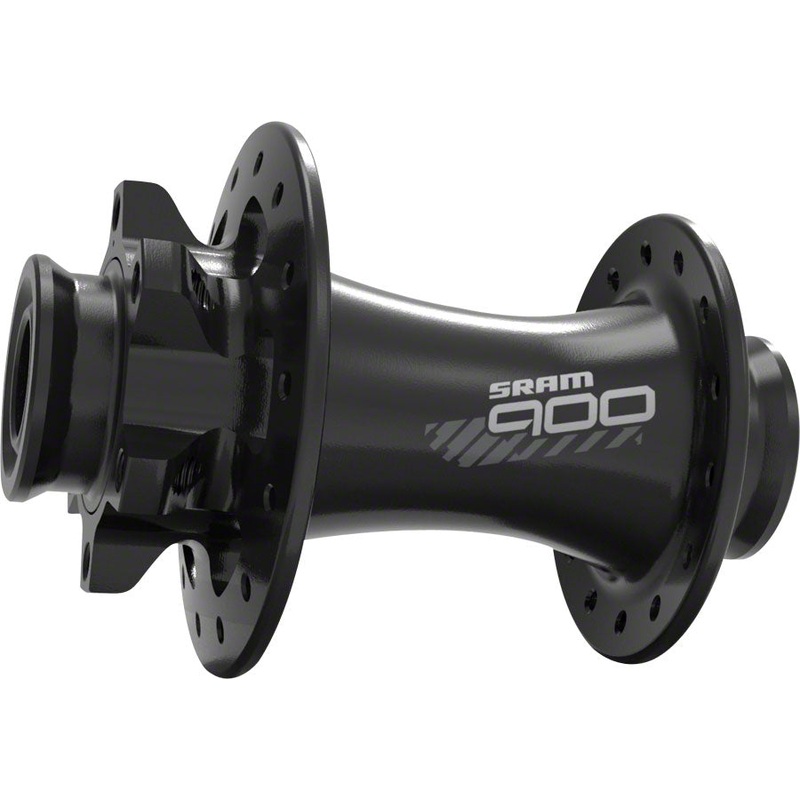 SRAM 900 Front Hub - 15/12/QR x 100mm 6-Bolt Black 32h