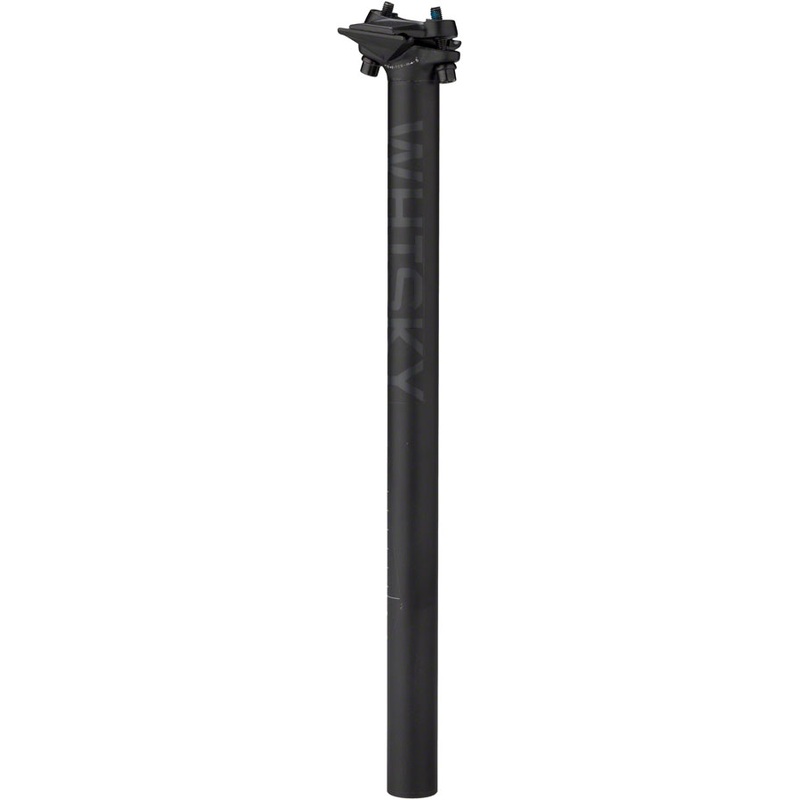 WHISKY No.7 Alloy Seatpost - 27.2 x 400mm 0mm Offset Matte Black