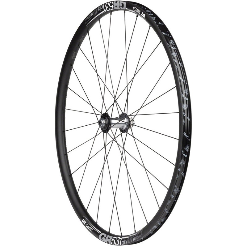 Quality Wheels Shimano Ultegra/DT GR531 Front Wheel - 700c 12 x 100mm Center-Lock BLK