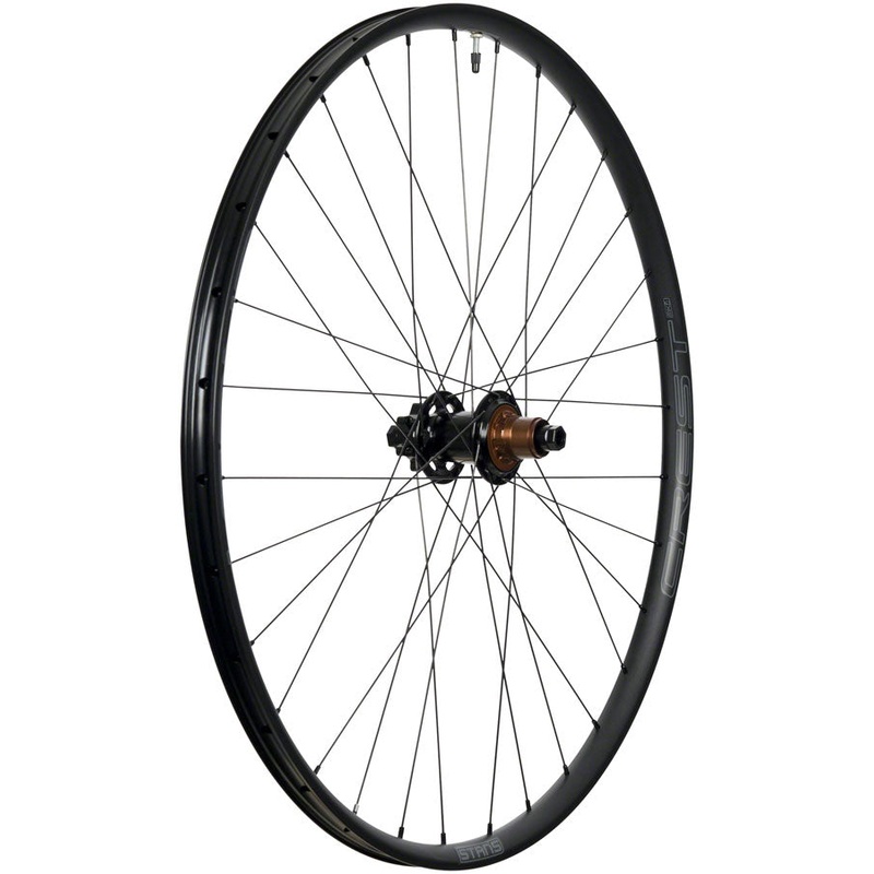 Stans Crest MK4 Rear Wheel - 27.5 12 x 142mm 6-Bolt XDR Black