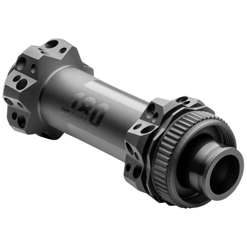 DT Swiss 180 Front Hub - 12 x 100mm Center-Lock Black 28h Straight Pull