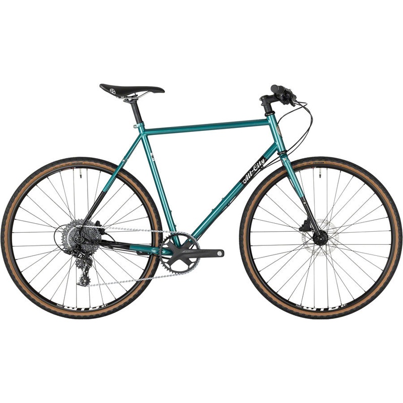 All-City Super Professional Apex Bike - 700c Steel Apex Night Jade 52cm