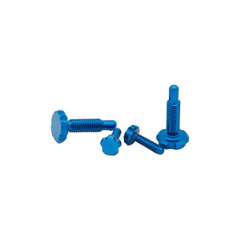 OAK Components Root Pro Lever Blade Screw Kit Blue