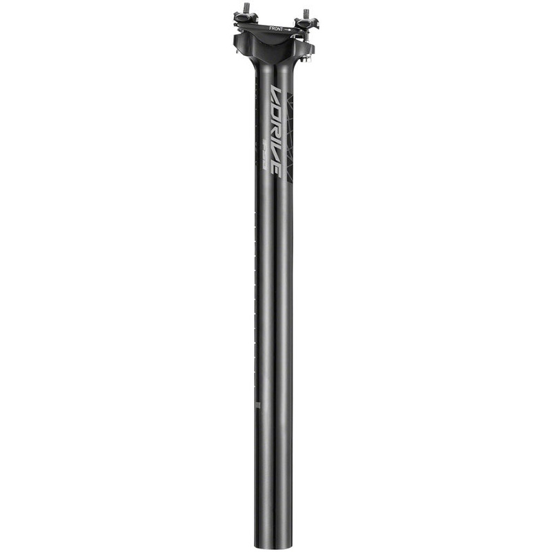 Full Speed Ahead V-Drive Seatpost - 31.6 x 400 mm 0 mm Offset Black