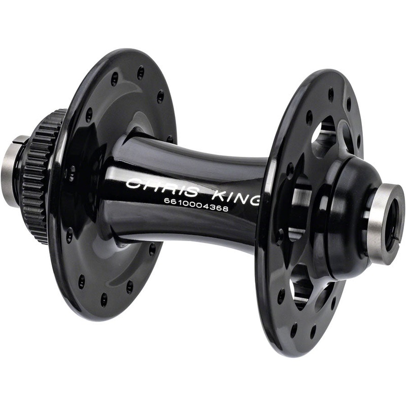 Chris King R45D Front Hub - 12 x 100mm Center-Lock Black 28H