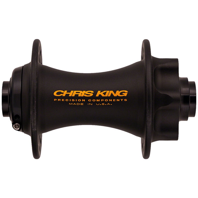 Chris King Boost Front Hub - 15 x 110mm 6-Bolt Black/Gold 32H