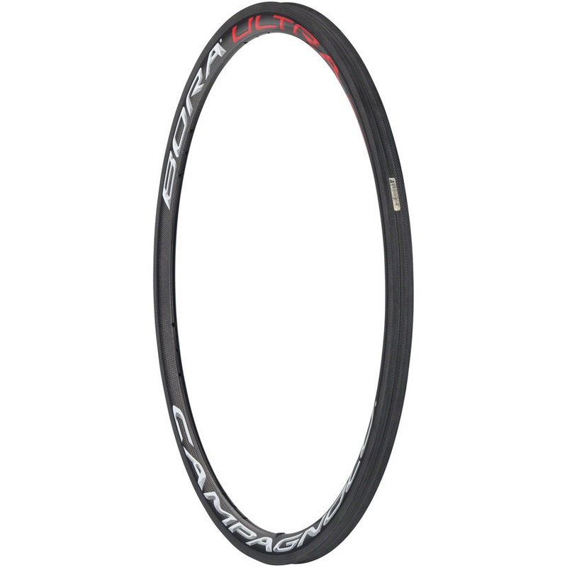 Campagnolo Bora Ultra 35 Rim - 700 Disc Black /Bright Label 21H Tubular Rear