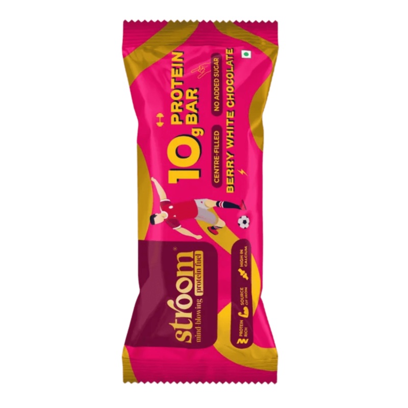 Stroom Centre Filled Protein Bars 10g