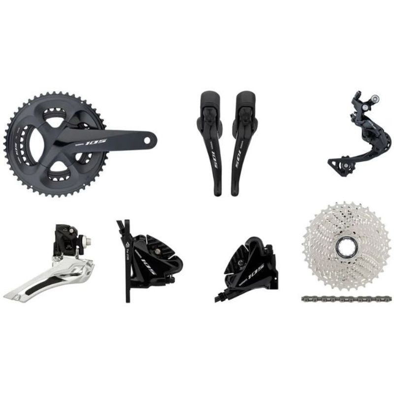 Shimano 105 R7020 2x11 Disc Brake Groupset