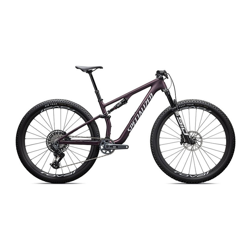 2026 Specialized epic 8 expert axs bike satin bordeaux metallic / white l