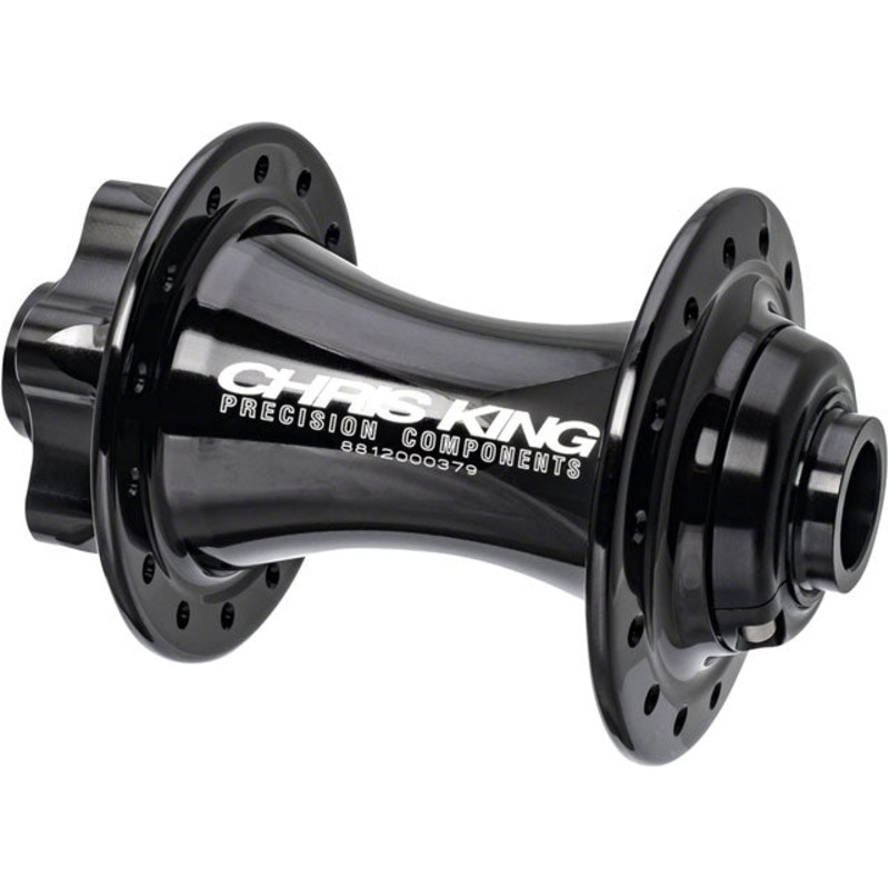 Chris King ISO Front Hub - 20 x 110mm, 6-Bolt, Black, 32H