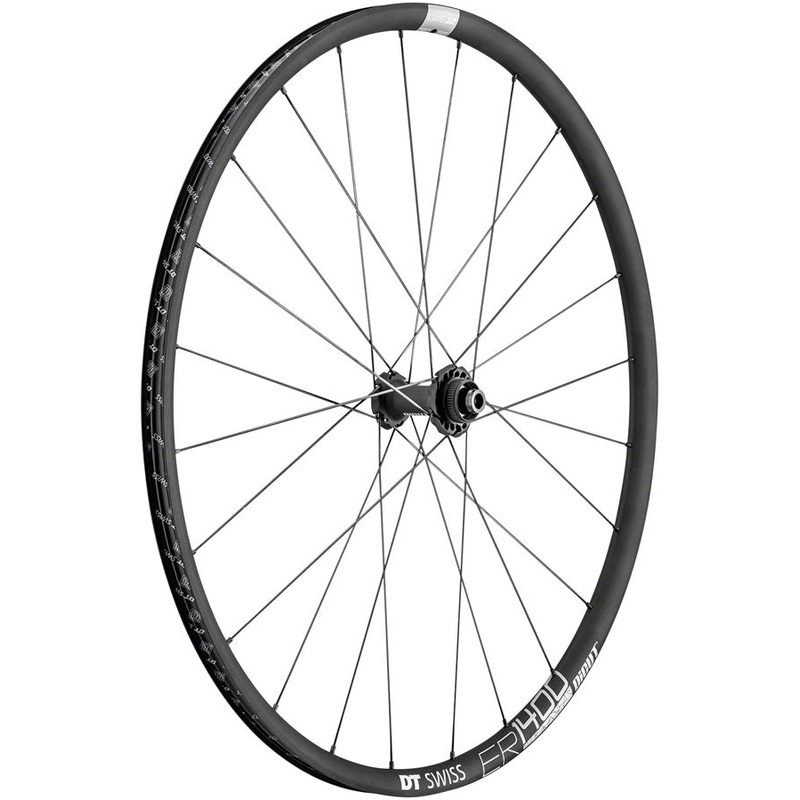 DT Swiss ER 1400 DiCut Front Wheel - 700, 12 x 100mm, Center-Lock, Black