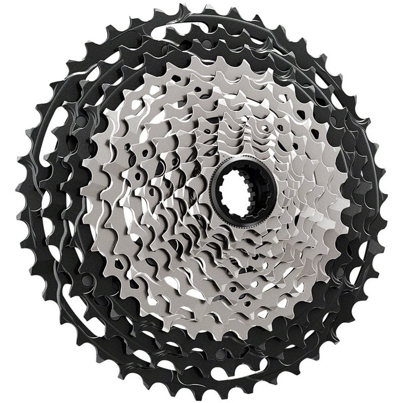 Shimano CS-M9101-12 Cassette - 12-Speed 10-45t Black/Gray Micro Spline