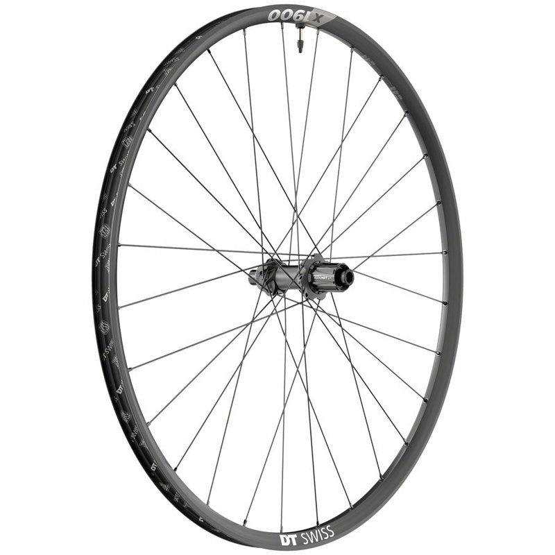 DT Swiss X 1900 Spline 25 Rear Wheel - 29", 12 x 148mm, Center-Lock, HG 11 MTN, Black