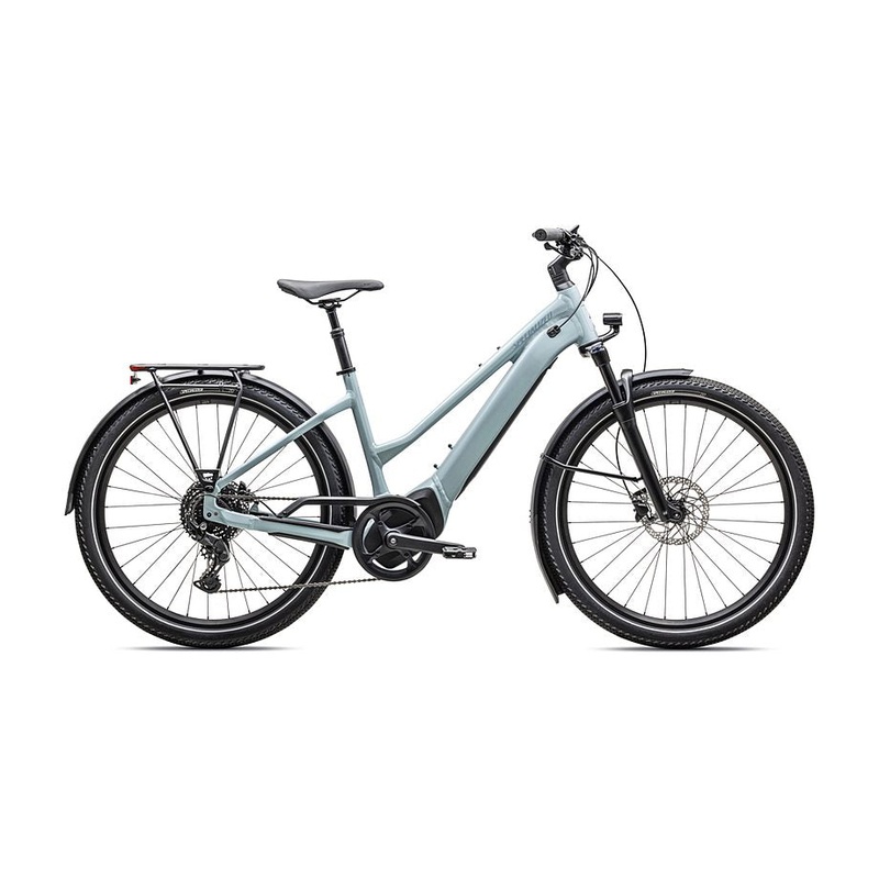 2025 Specialized vado 4.0 step through ul bike satin seafoam / lapis pearl / glacial metallic l