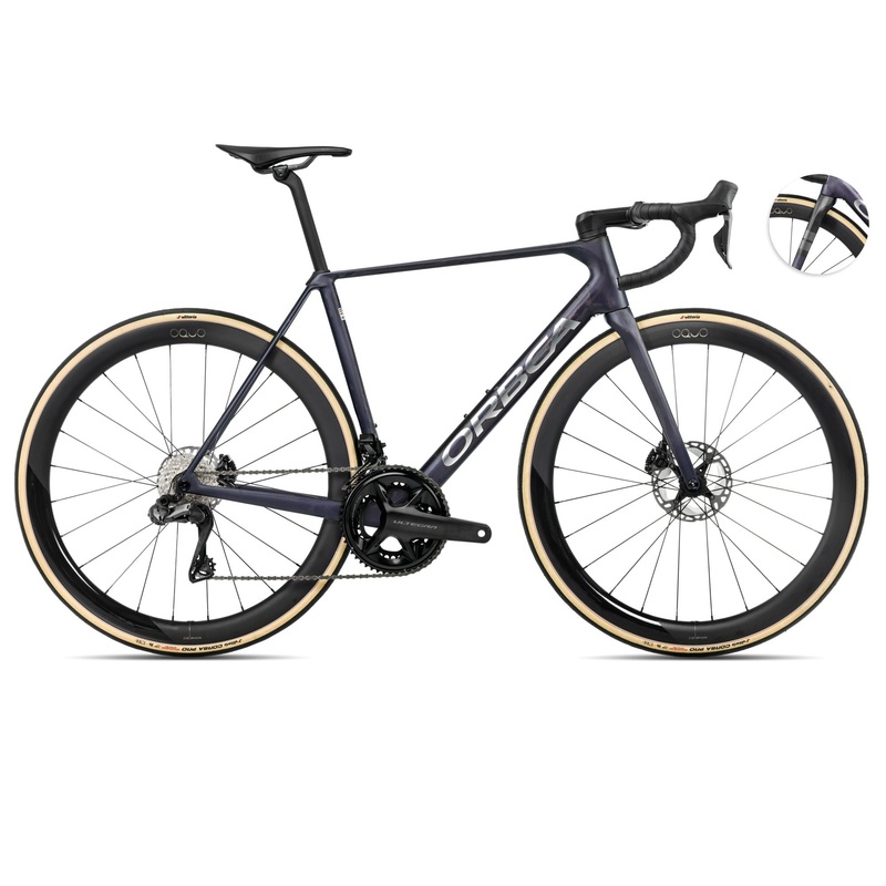 2025 Orbea ORCA M20iLTD Racing ROAD BIKE - 53cm, Tanzanite (Matte) - Carbon Raw (Matte)