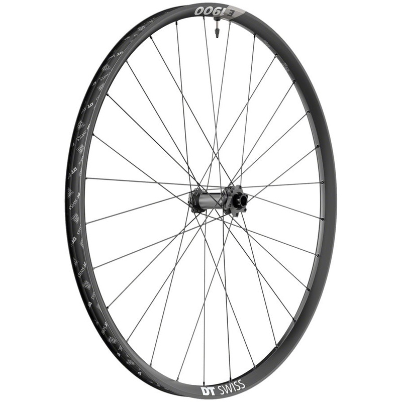 DT Swiss E 1900 Spline 30 Front Wheel - 27.5", 15 x 110mm, 6-Bolt, Black