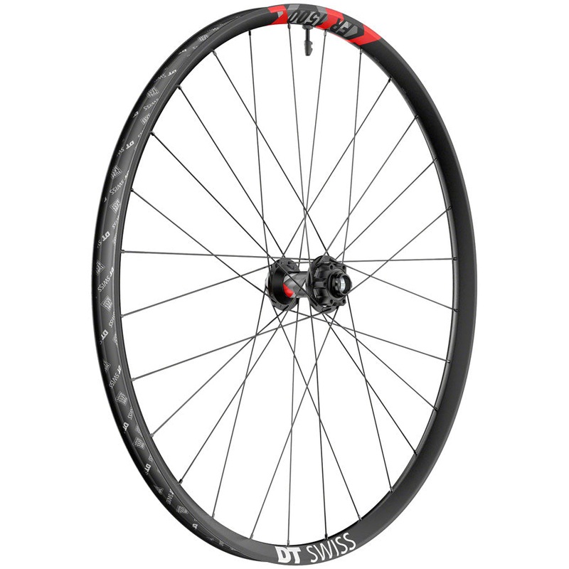 DT Swiss FR 1500 Front Wheel - 27.5", 20 x 110mm Boost, 6-Bolt, Black