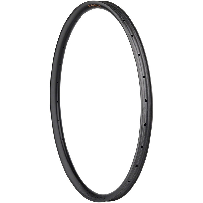 Teravail Fluent Mountain Rim - Front 29" Disc Brake Matte Carbon 32H
