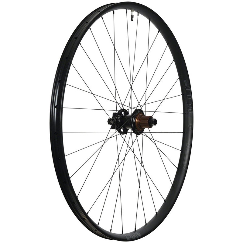 Stan's NoTubes Flow MK4 Rear Wheel - 27.5, 12 x 148mm, 6-Bolt, Micro Spline, Black