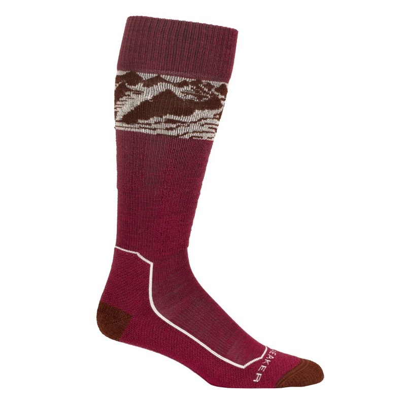 Icebreaker Ski+ Light Alps 3D Womens OTC Sock
