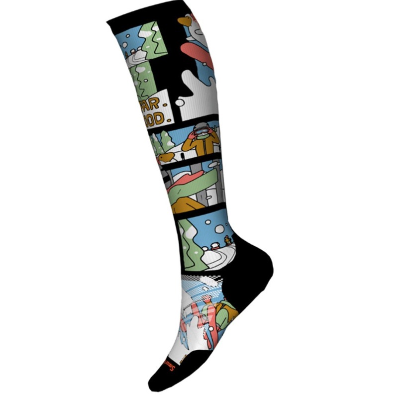 Smartwool Ski Targeted Cushion Print OTC Mens Sock