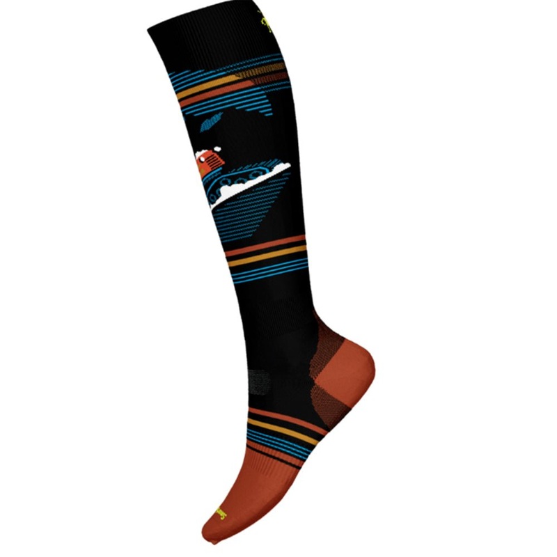 Smartwool Snowboard Targeted Cushion Piste OTC Mens Sock