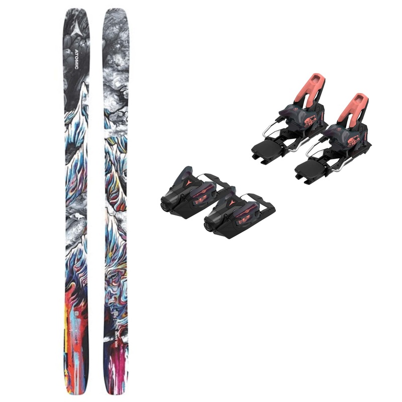 Atomic Bent 100 Ski + Strive 14 Bindings 2025