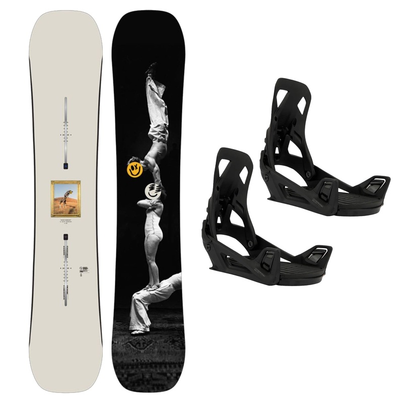 Burton Good Company Snowboard and Step On Bindings 2025