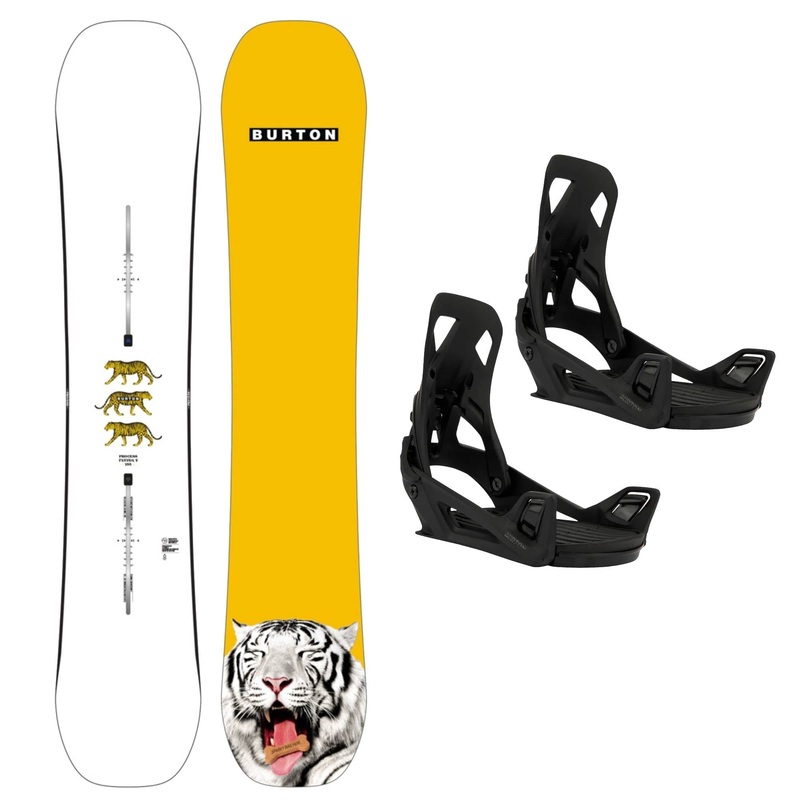 Burton Process Flying V and Burton Step On Bindings 2025