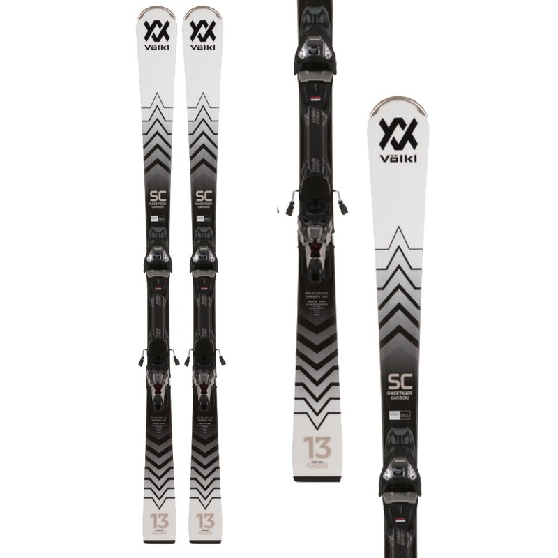 Volkl Racetiger SC Carbon Womens Ski + VMotion 12 GW Binding 2023