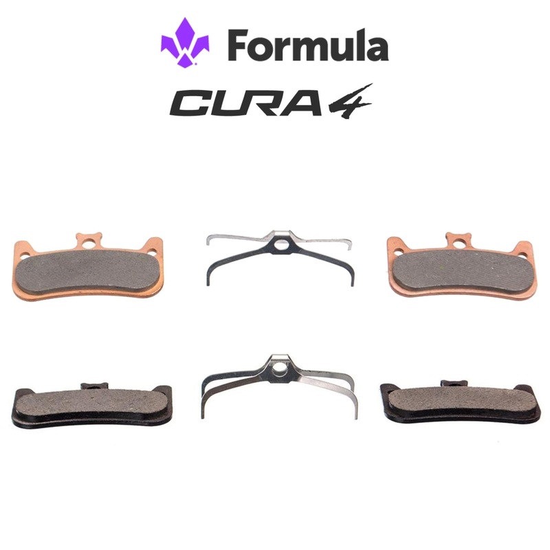 Formula Cura 4 Piston Brake Pads - Organic or Sintered