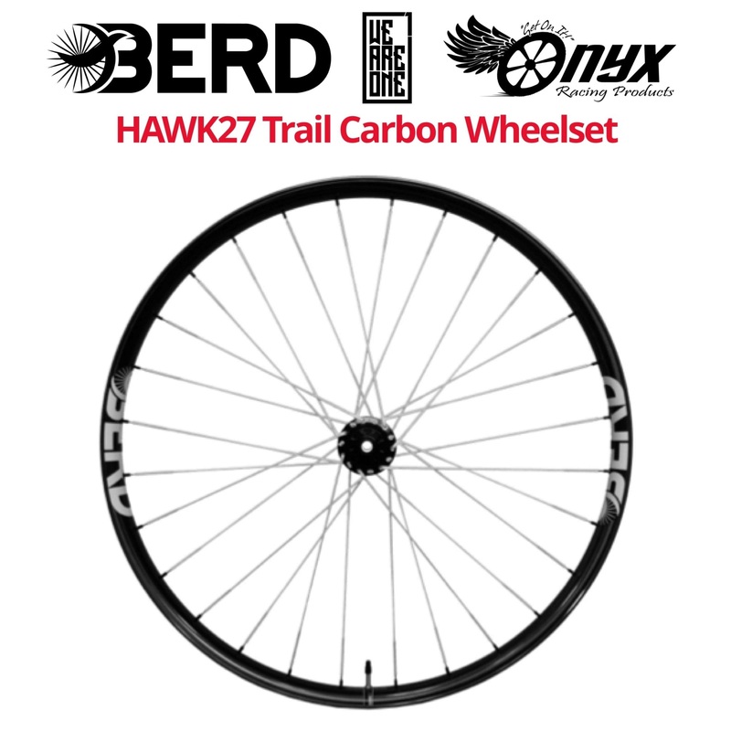 Berd / We Are One / Onyx HAWK27 29" Trail Carbon Wheelset