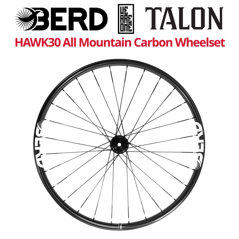 Berd / We Are One / Talon HAWK30 29" All Mountain/Enduro Carbon Wheelset