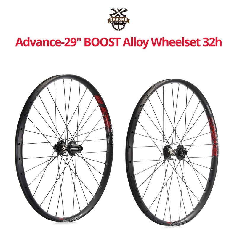 Da Bomb - Advance-29" BOOST Alloy Wheelset 32h