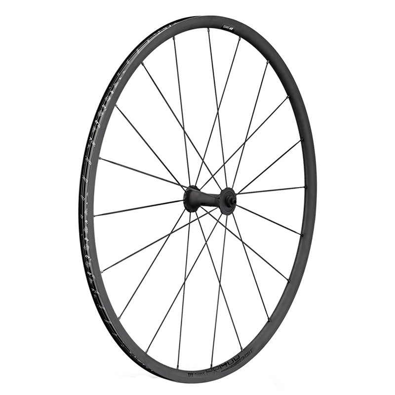 PR 1400 DICUT OXiC Front Wheel - 700 QR x 100mm Rim Brake BLK 21mm