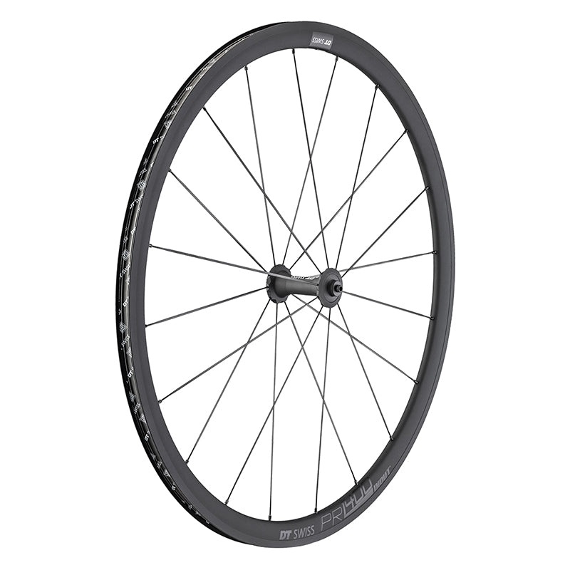 PR 1400 DICUT OXiC Front Wheel - 700 QR x 100mm Rim Brake BLK 32mm