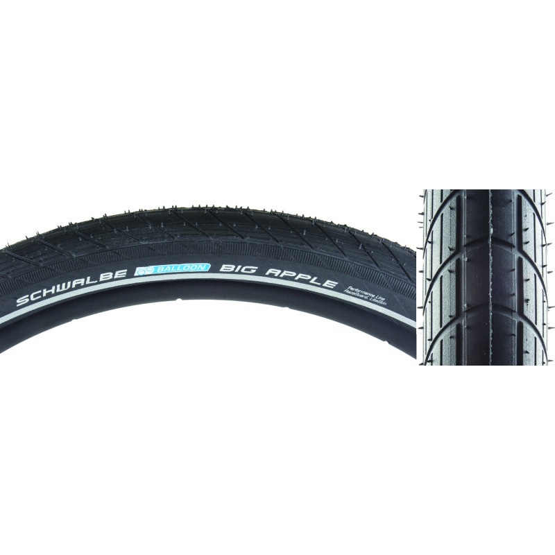 Big Apple Tire 20x2.15 Wire Clincher Endurance RaceGuard 50TPI Black
