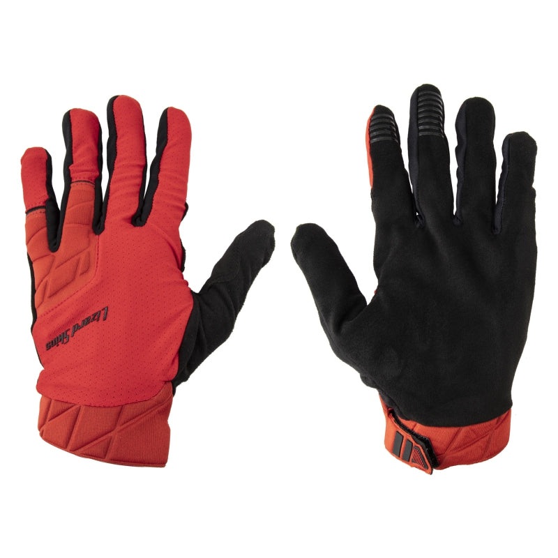 Monitor Ops Full Finger Gloves Crimson Red L Pair